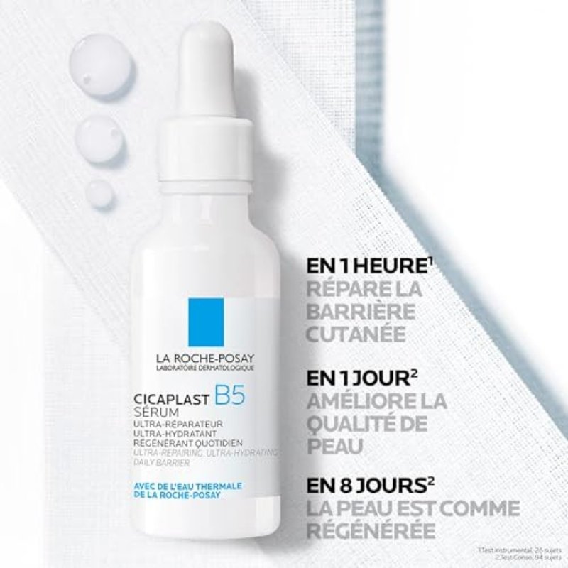La Roche-Posay Cicaplast B5 Serum 30ml: The Ultimate Solution for Skin Healing and Repair 2 La Roche-Posay Cicaplast B5 Serum 30ml: The Ultimate Solution for Skin Healing and Repair - Image 2