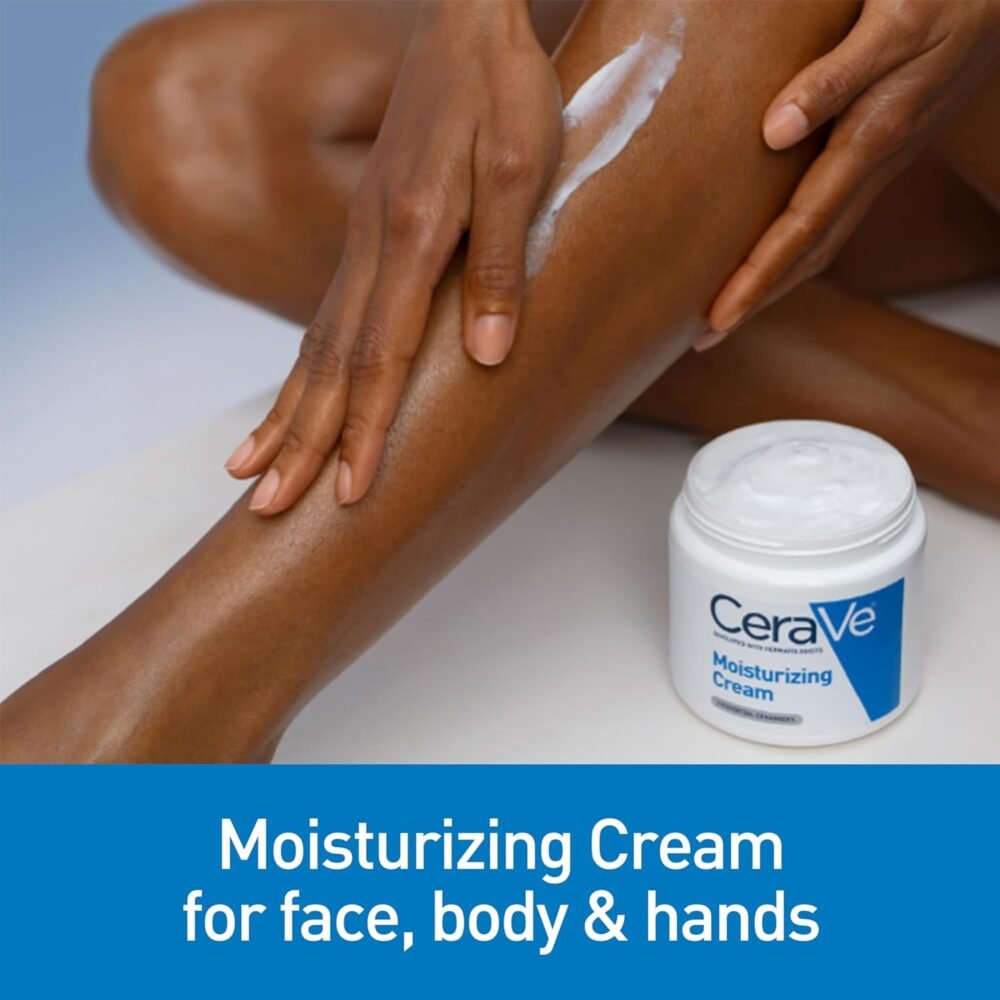 CeraVe Moisturizing Cream 236ml – Perfect Hydration for Dry Skin | 24-Hour Moisture and Relief - Image 5