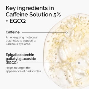 The Ordinary Caffeine Solution 5% + EGCG 30ml - Best for Dark Circles, Puffiness 5 813E9MezeZL. SL1500