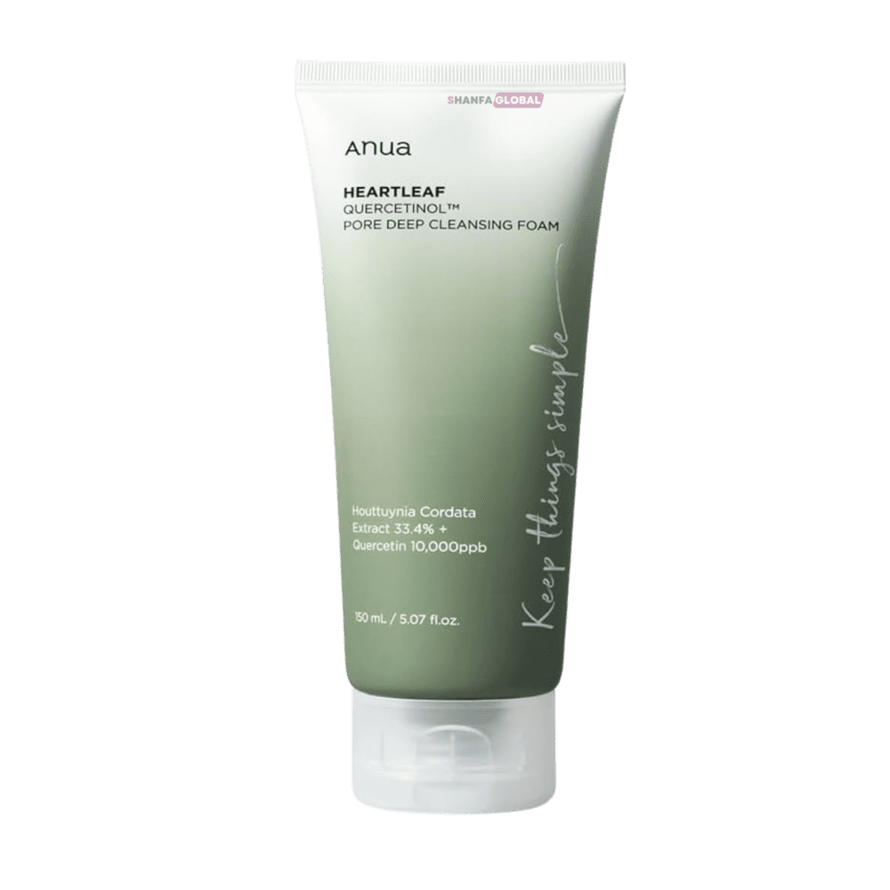 ANUA Heartleaf Quercetinol Pore Deep Cleansing Foam (150 ml)