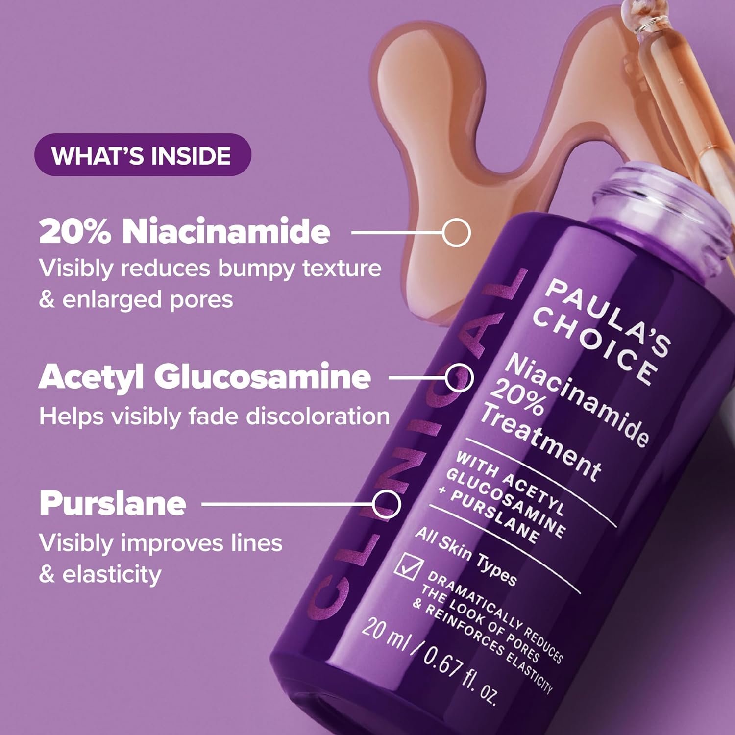 Paula's Choice Clinical 20% Niacinamide Treatment 20ml - Best Treatment for Discoloration & Minimizing Large Pores 6 Paula's Choice Clinical 20% Niacinamide Treatment 20ml - Best Treatment for Discoloration & Minimizing Large Pores - Image 6