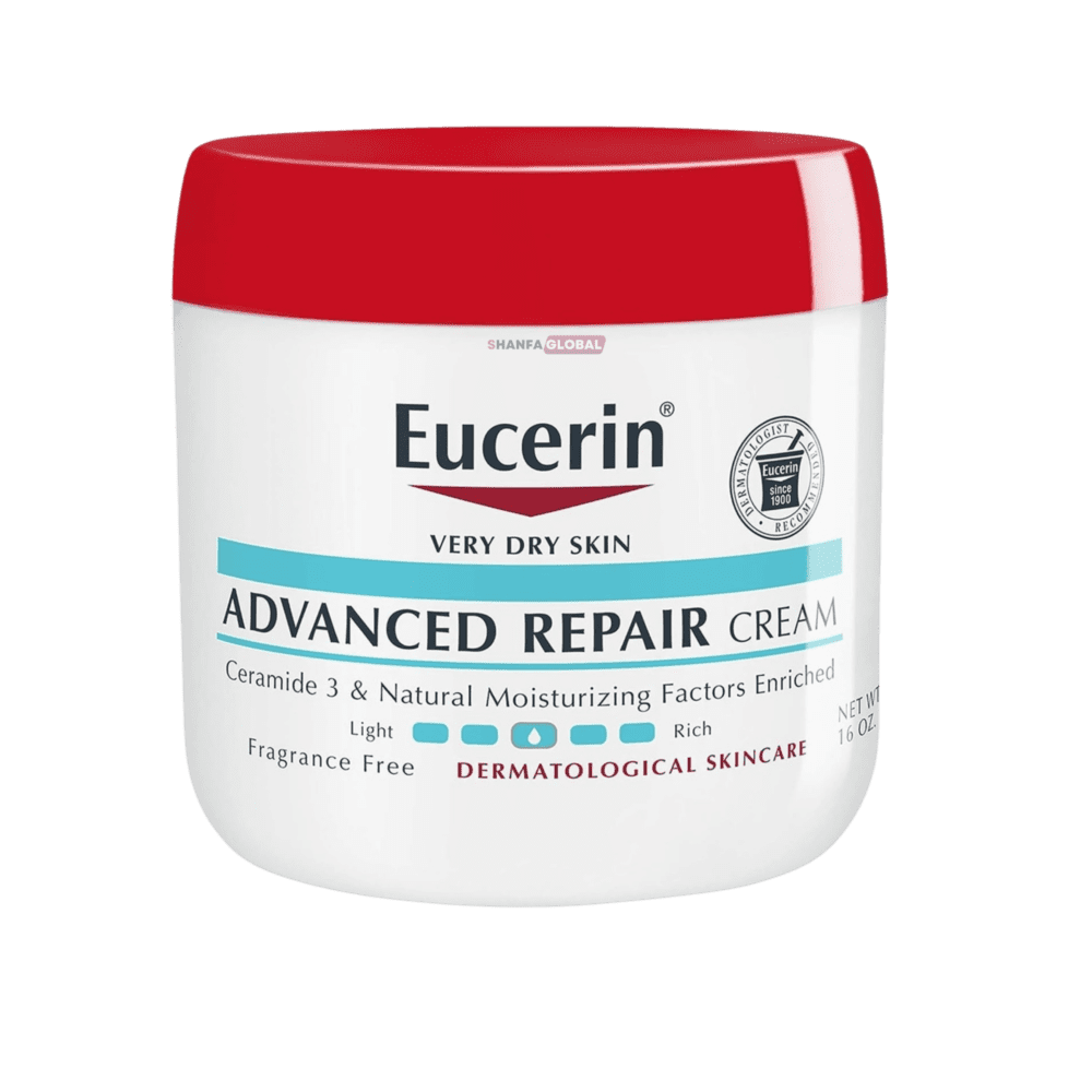 Eucerin Advanced Repair Body Cream, 454 gm