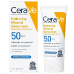 CeraVe Hydrating Mineral Sunscreen SPF 50