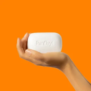 PanOxyl Acne Treatment Bar in Hand scaled 1