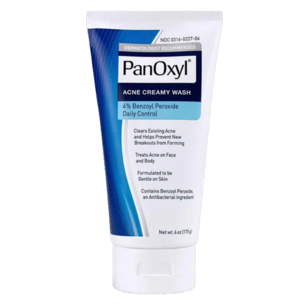 PanOxyl Creamy Wash 4% Benzoyl Peroxide - 170g