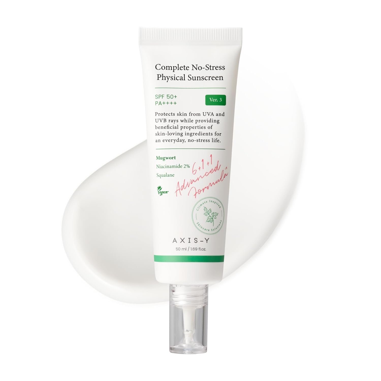 AXIS-Y Complete No-Stress Physical Sunscreen V.3-50ml 2 AXIS-Y Complete No-Stress Physical Sunscreen V.3-50ml - Image 2