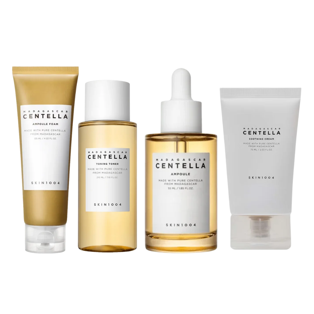 SKIN1004 Centella Skincare Routine Set - Ultimate 4-Step 1 Centella Skincare Routine Set