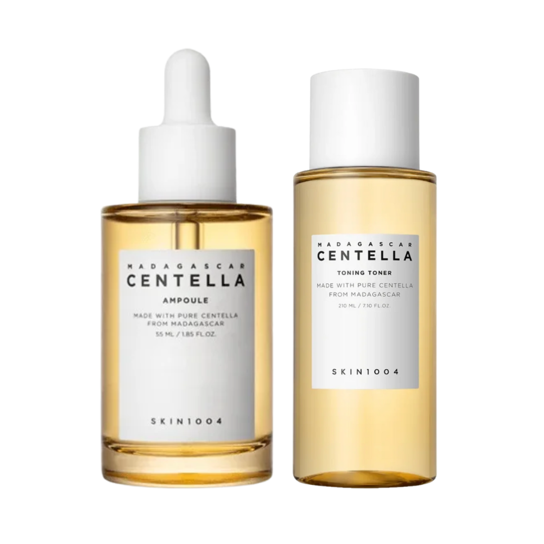 Centella Skin Relief Duo – 2-Piece Ultimate Soothing Set (Toner + Ampoule) 1 Centella Skin Relief Duo