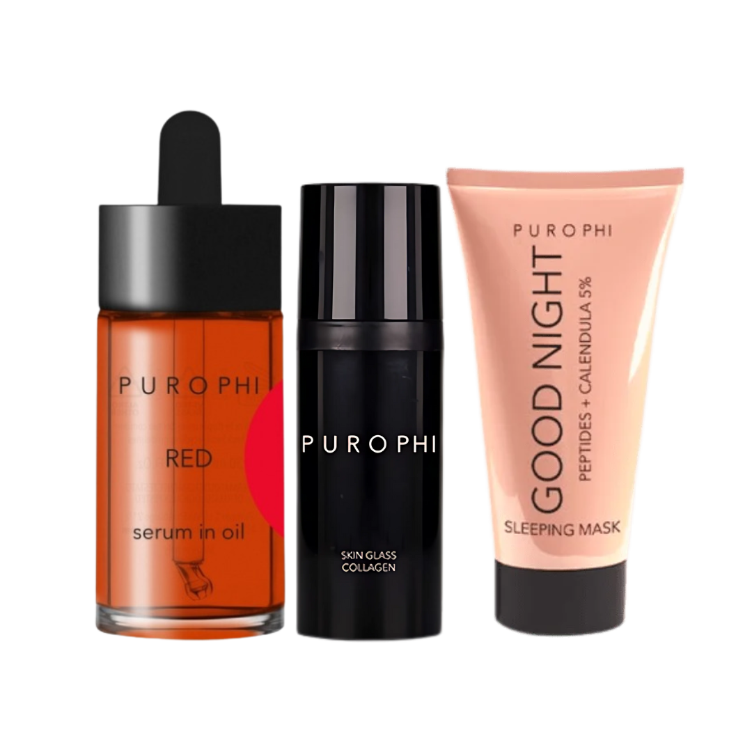 Purophi Luxury Brightening Set: 3 Powerful Steps for Radiant and Youthful Skin 1 Purophi Luxury Brightening Set