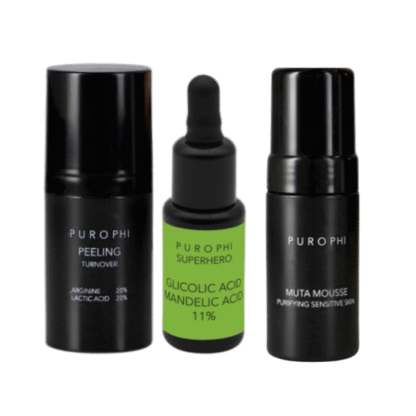 Purophi Glycolic and Renewal Power Trio