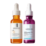La Roche-Posay Pure Niacinamide 10 Serum & Pure Vitamin C10 Serum —Best For Dark Spots, Revive Radiance, and Boost Clarity