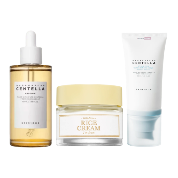 Centella and Rice Barrier Glow Set