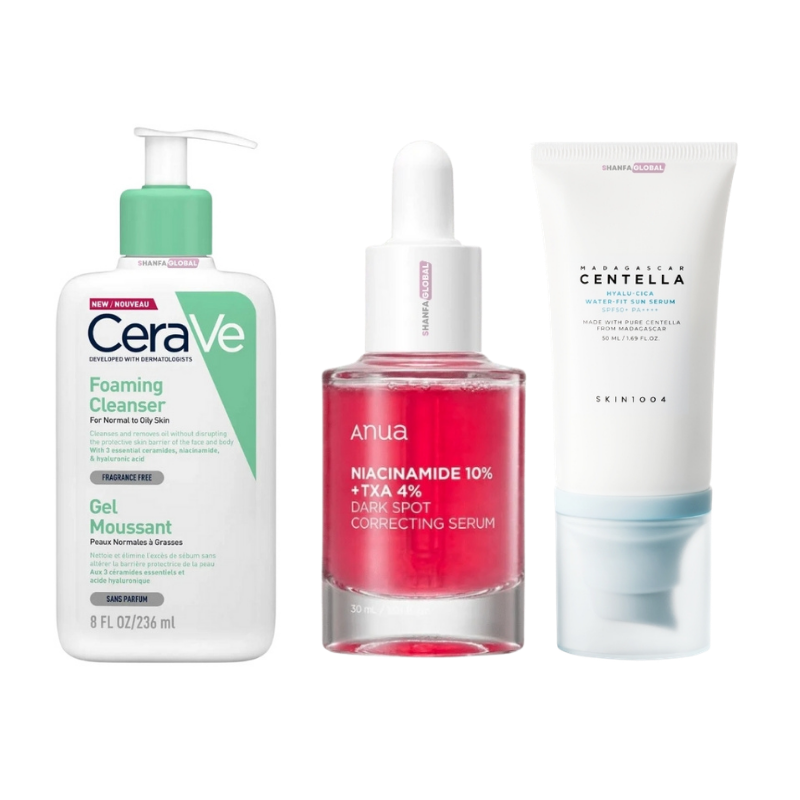 Morning Routine For Combination Skin: Balance + Brighten + Protect 1 Morning Routine For Combination Skin: Balance + Brighten + Protect